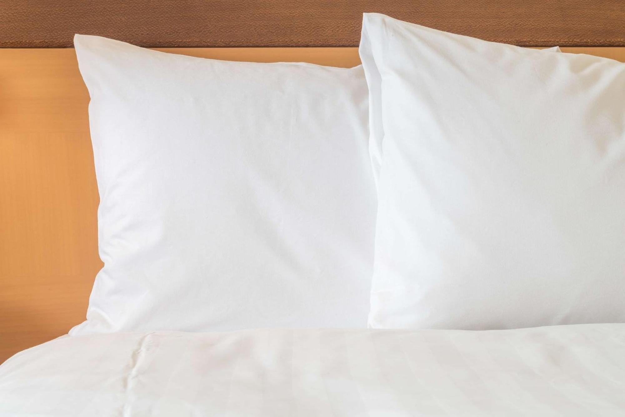 מלון Crowne Plaza Tainan By Ihg מראה חיצוני תמונה Two pillows on a bed