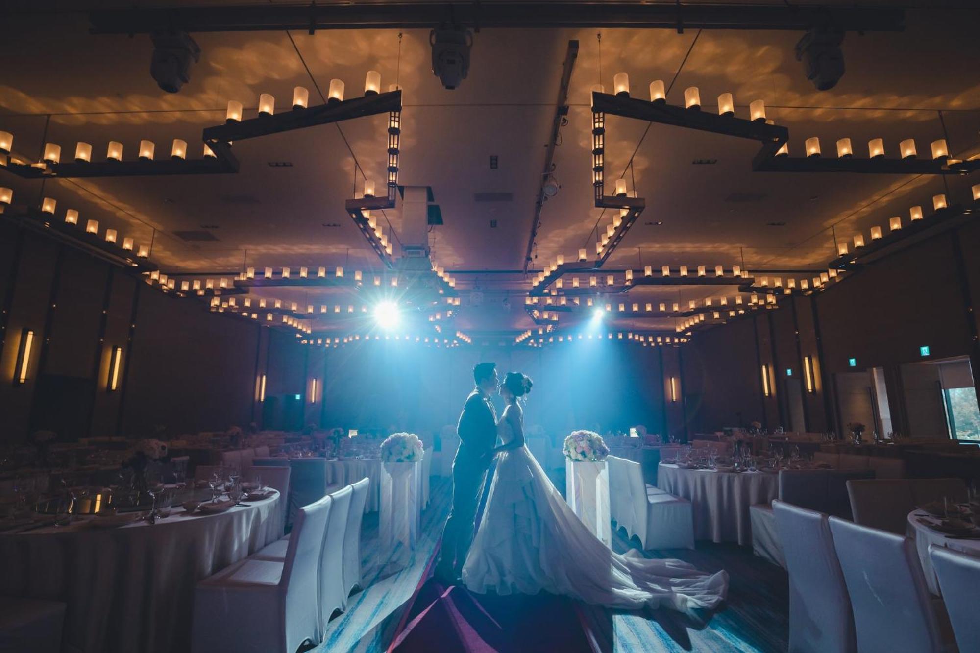 מלון Crowne Plaza Tainan By Ihg מראה חיצוני תמונה Wedding reception at the Grand Ballroom